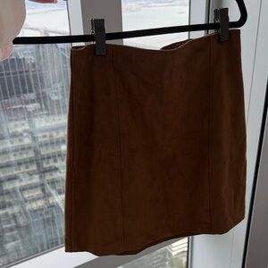 Abercrombie & Fitch Tan Mini Skirt